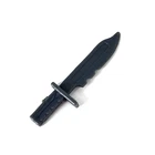 Tmnt Foot Soldier Rocksteady Knife Weapon 1988 Vintage Ninja Turtles 100% Origin