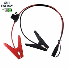 SAE to Alligator Clips 2ft Adapter Cable w/ATC Fuse