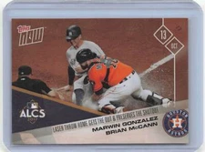 2017 Topps Now #757 Marwin Gonzalez Brian McCann Houston Astros