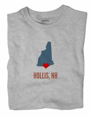 Hollis New Hampshire NH T-Shirt HEART