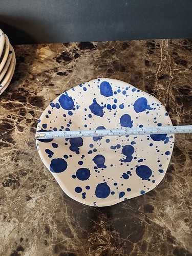 6er Set Ikea Jassa Schalen blau Farbspritzer Limited Edition - Bild 5 von 8