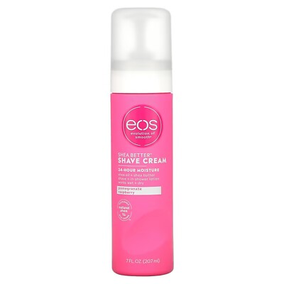 eos Shea Better Shaving Cream for Women - Pomegranate Raspberry 7oz