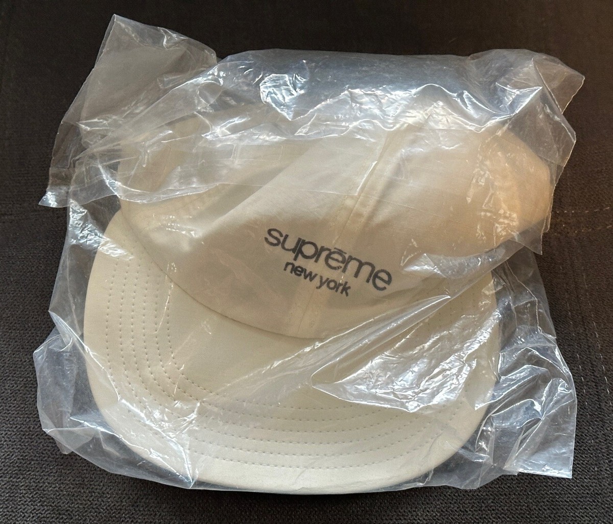 Supreme Classic Logo Reversible 6 Panel (FW20) White/Tan | eBay