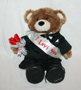 teddy bear groom