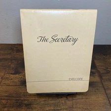 The Secretary Deluxe Register Check Record Unused Transaction Record Book