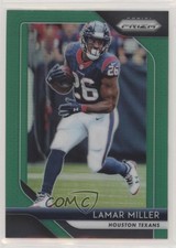 2018 Panini Prizm Green Prizm Lamar Miller #125 0o0