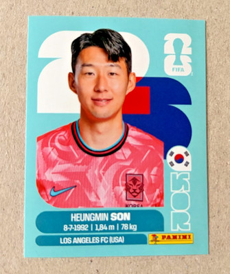 PANINI FIFA WORLD CUP 2026 STICKER - HEUNG MIN SON - SOUTH KOREA