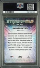 2024 Topps Stars Of MLB Shohei Ohtani #SMLB21 PSA 9 RARE!