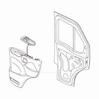 Newparts Iveco Daily Interrupteur LèVe-Vitre Fahrer LHD 2006-2011 6 Pins Schwarz