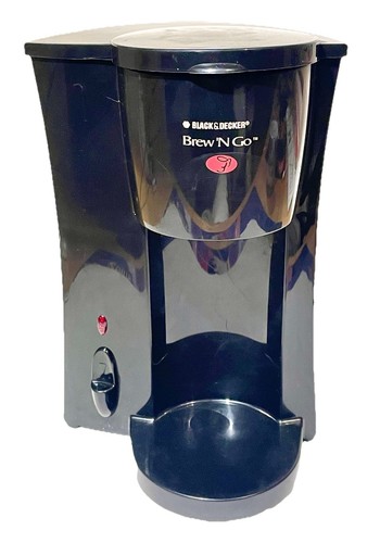 Black and Decker DCM18 Brew N Go Single Serve Coffee Maker With Filter *TESTED*