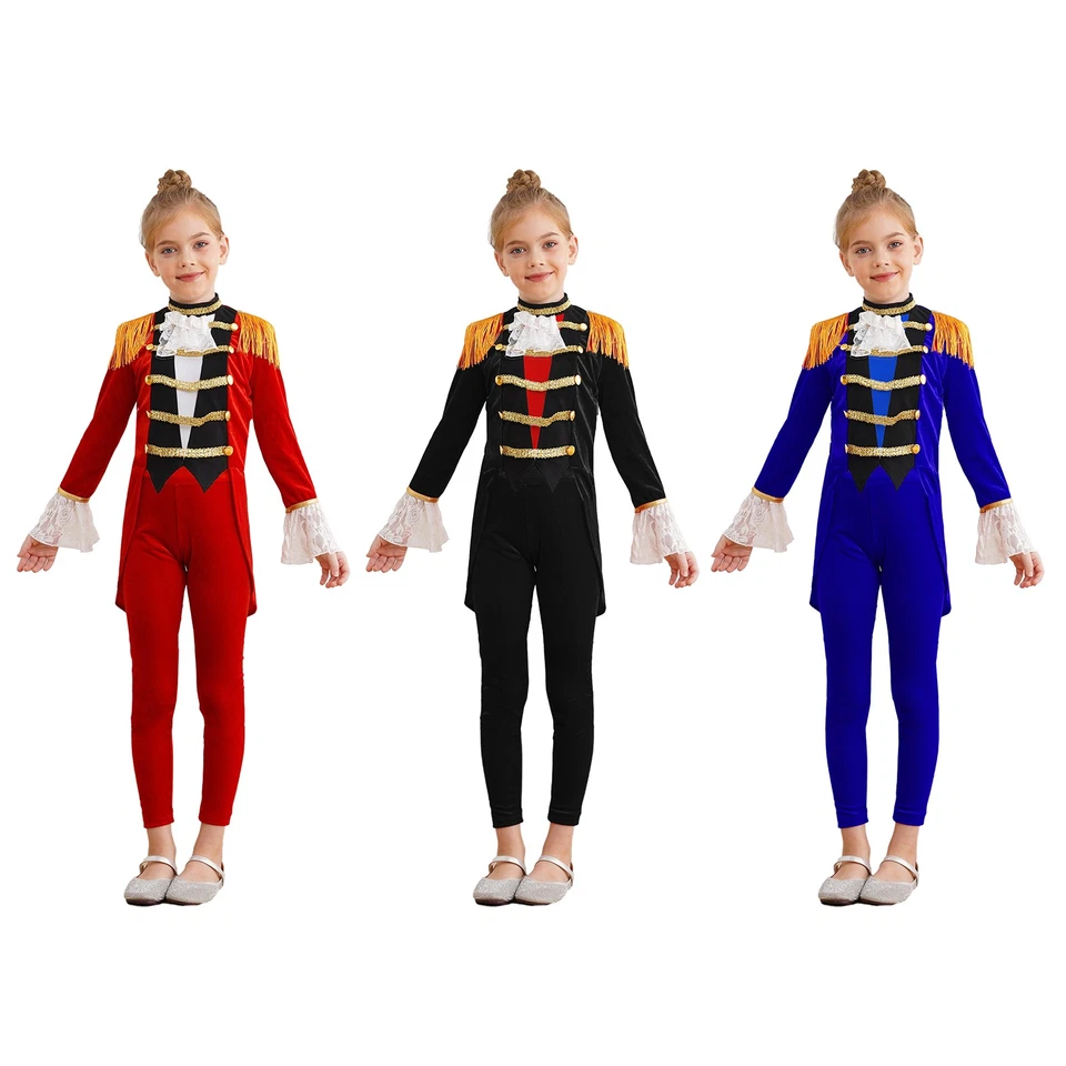 Kid Girls School Uniform Sailor Dress Cosplay Costume Chorus Performance Outfit - Image 2 of 3