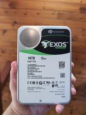 Parts or Repair : 2x Seagate Exos x16 16TB drives