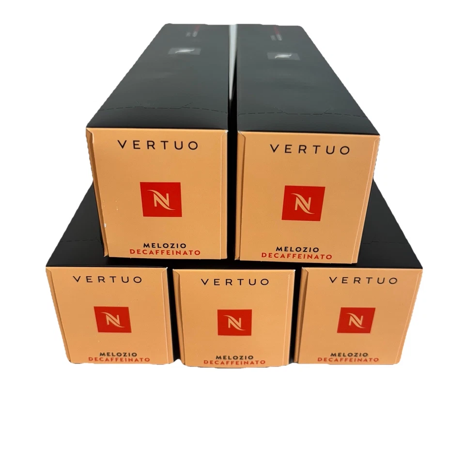 Cápsulas de café tostadas medianas Nespresso Vertuo DECAF Melozio 50 quilates mejores para 2026 Foto 2 de 4