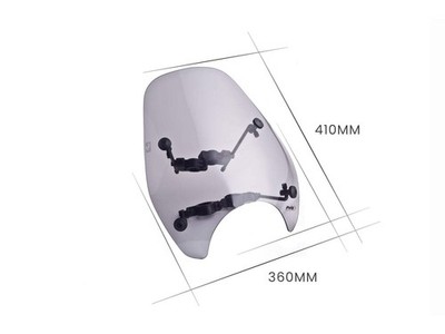 Puig Custom I Scheibe Windschild Windschutzscheibe für Kawasaki Vulcan S Cafe (17-20)