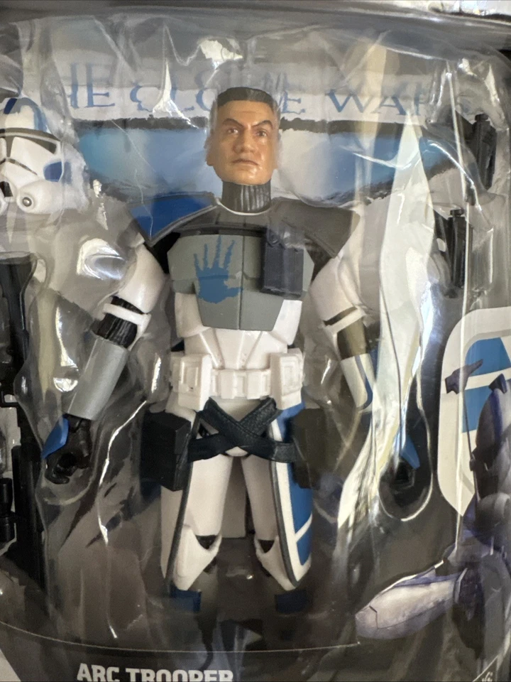 Star Wars Black Series Clone Wars Target Echo Anakin Obi-Wan Clone Pilot Hawk Foto 3 de 4