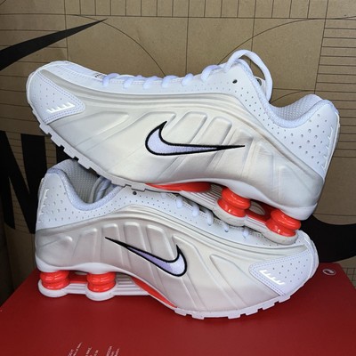 NIKE / ローカットスニーカー/26.5cm/WHT/AR3565-103 NEW Nike Shox R4 White Phantom Red NBY AR3565 103 Women's Size 8