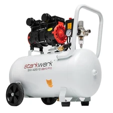 Starkwerk Flüsterkompressor Druckluft Kompressor SW425/10 Pro 50L 1,5 PS 10 bar