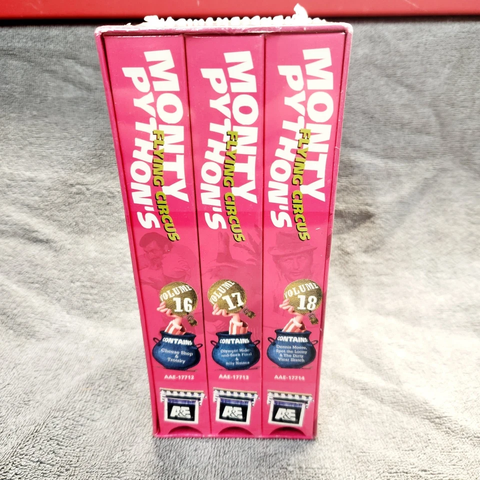 Monty Pythons Flying Circus Vhs Set. 3 Vhs's. Volumes 16, 17, 18. Brand New. - Image 2 of 4