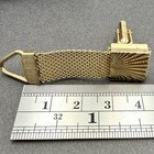 Vintage Swank Gold Tone Fold Over Cufflinks with Original Box — photo 5
