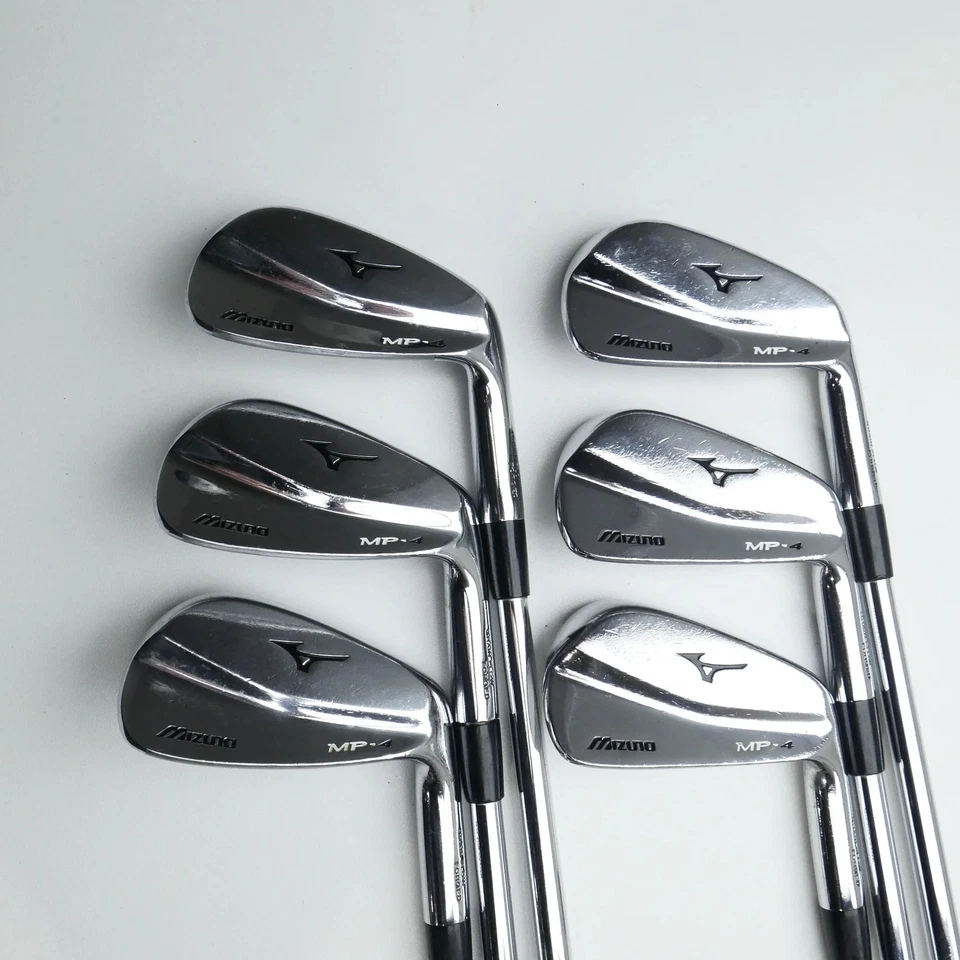 Used Mizuno MP-4 Iron Set / 5 - PW / Stiff Flex - Image 2 of 4