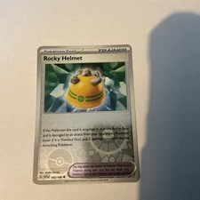 ROCKY HELMET - SCARLET & VIOLET - 193/198 - UNCOMMON - REVERSE HOLO - NM