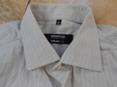 Eterna BLACKLINE Hemd 41 Gestreift #EA0251
