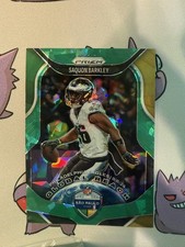 2025 Panini Prizm - Global Reach Saquon Barkley #1 Green Ice Prizm