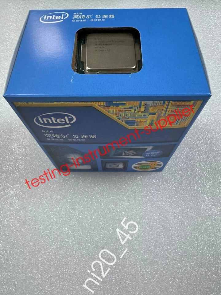New in box Intel Core i7-4790K quad-core LGA1150 4.00GHz CPU processor i7 4790K - Image 4 of 4