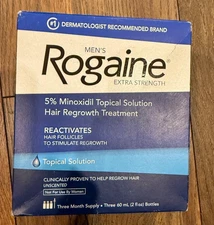 Rogiane Men Topical Solution Three Month Supply (Exp: 2/26)