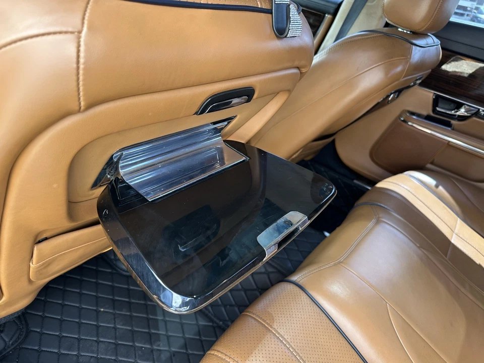 Juego de asientos delanteros y traseros 10 11 12 13 14 15 Jaguar XJL marrón 1320 OEM Foto 4 de 4