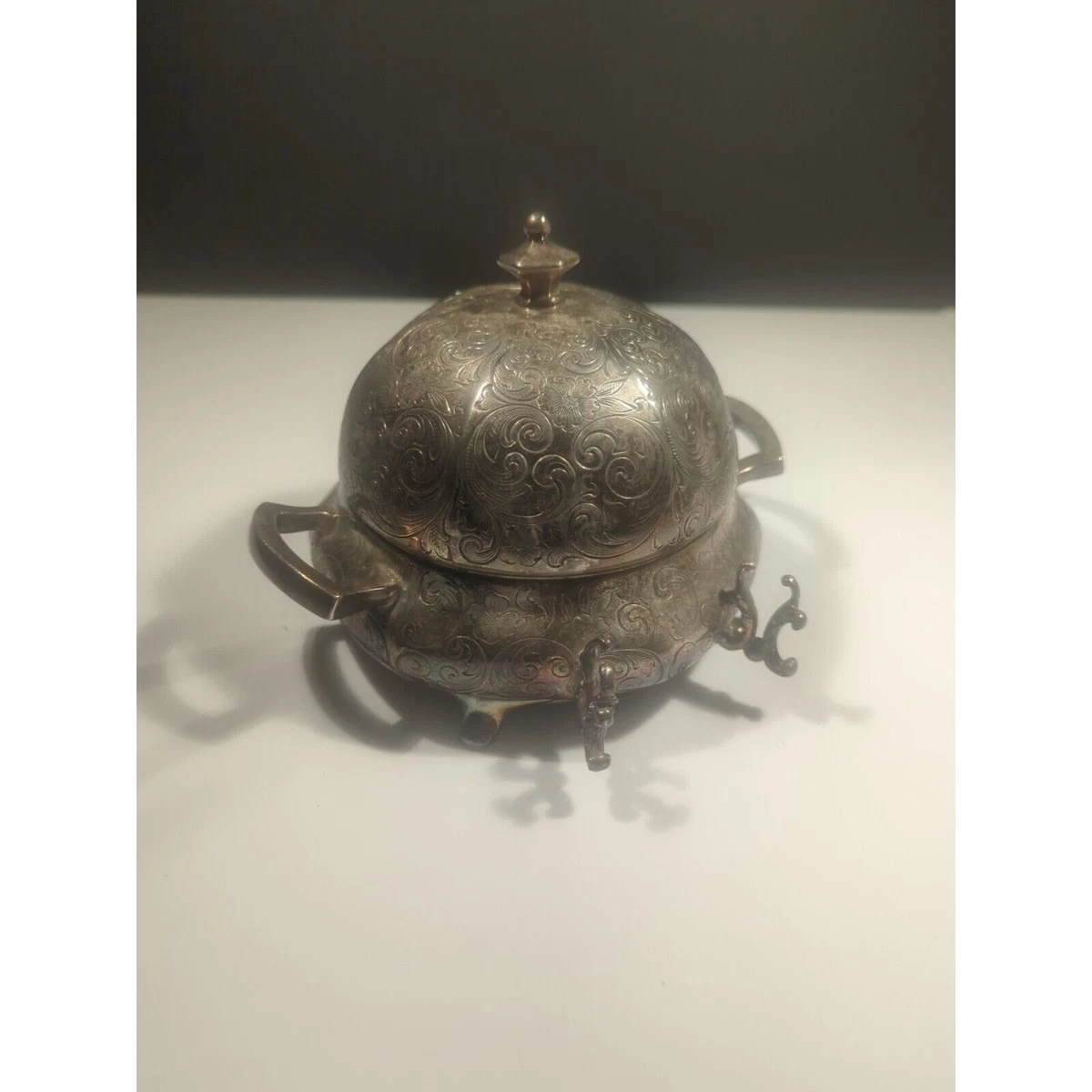 Forbes Silver Co In Antique Us Silver-Plated Butter Dishes for