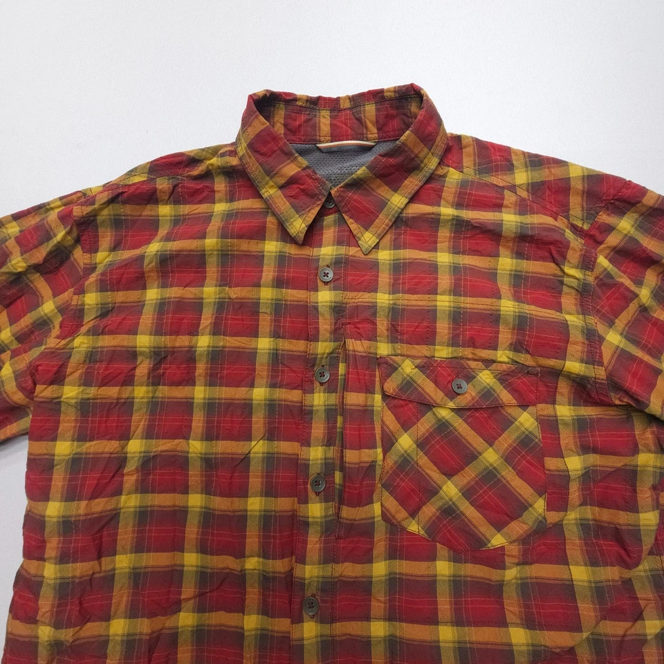 Royal Robbins Long Sleeve Shirt Mens Large Plaid Stretch Light Hiking Fishing - Image 3 of 4