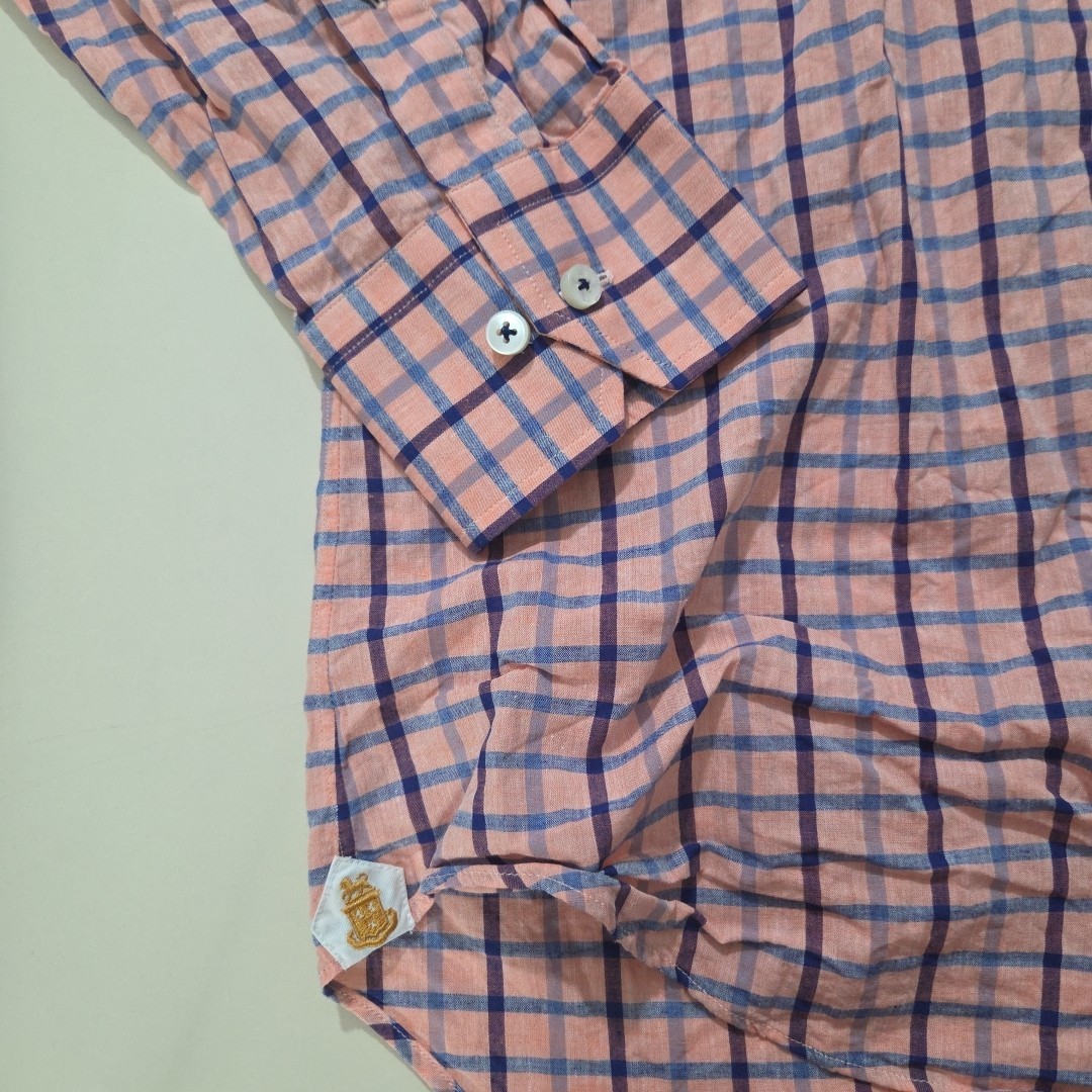 ROBERT TALBOTT Classic MENS M Button Down SHIRT L… - image 5
