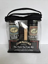 Bickmore Foaming Dark Hat Care Kit + Hat Cleaning Sponges Remove Dirt Dust