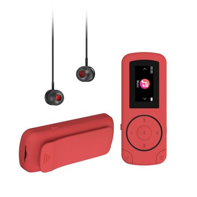 64GB Sport Clip Bluetooth MP3 Player - Super Lightweight 0.72oz, 2.7x1.1x0.5''