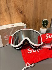 Supreme x Smith Snowboard Ski Goggles White FW15 Colorway Limited Edition New