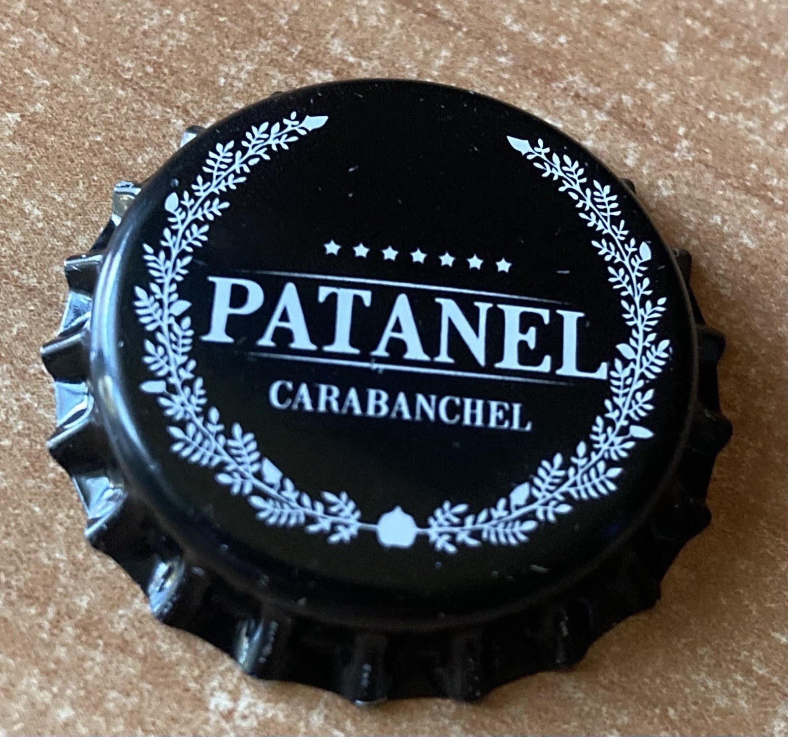 CHAPA BEER BIRRA KRONKORKEN BIERE BIER BOTTLE CAP CERVEZA ARTESANA PATANEL.SPAIN