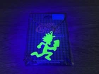 Official Insane Clown Posse ICP Juggalo Glow In Dark Green Hatchetman Necklace