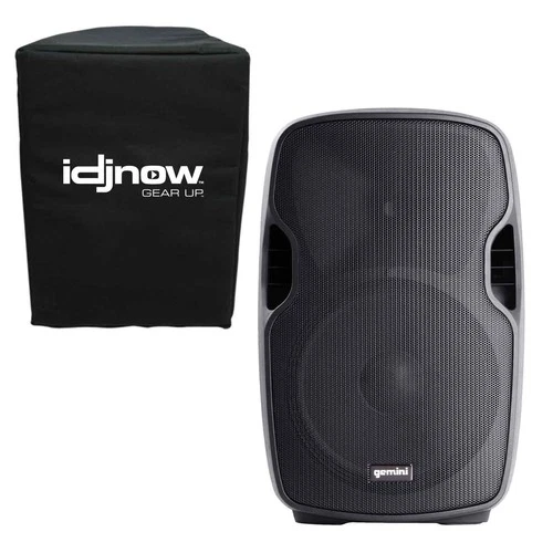 Gemini AS-1500BLU Active Bluetooth DJ Speaker w 15" Woofer USB/SD/Bluetooth MP3