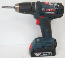 Bosch DDB181 18V Li-Ion 1/2" Cordless Drill w/2 Batteries & Charger