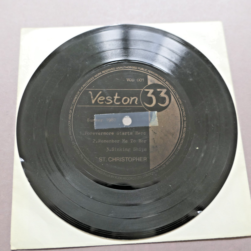 St. Christopher – Forevermore Starts Here 7" Flexi-Disc Veston VOD 001 - Foto 4 di 4