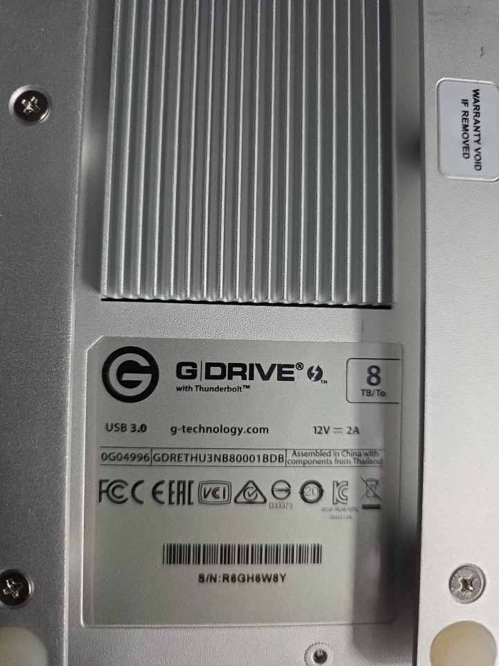 G-Technology External Hard Disk Drives 4 TB USB 3.0 USB