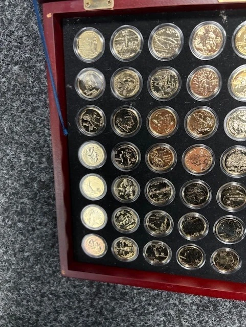 24KT Plated US & DC Territories Coin Set - Image 2 of 4