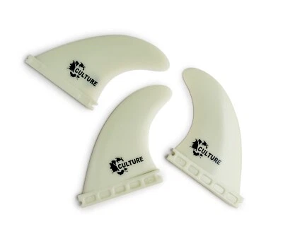 CULTURE SUPPLY CO. Culture Composite Surfboard Fins - TFX-2 SMALL Tri Fin Set