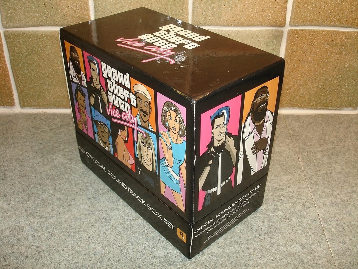 Grand Theft Auto Vice City Official Soundtrack CD Boxset | eBay