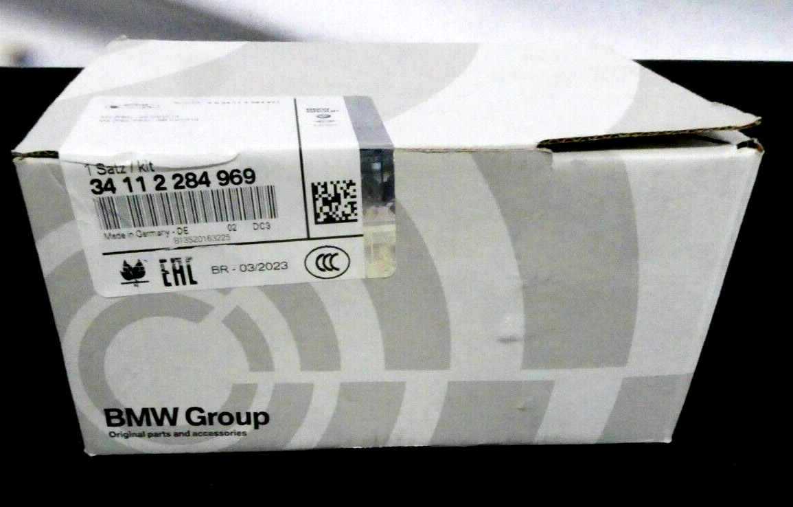 NEW BMW 3 F80 M3 3.0I 317KW FRONT BRAKE DISC PADS SET 34112284969 