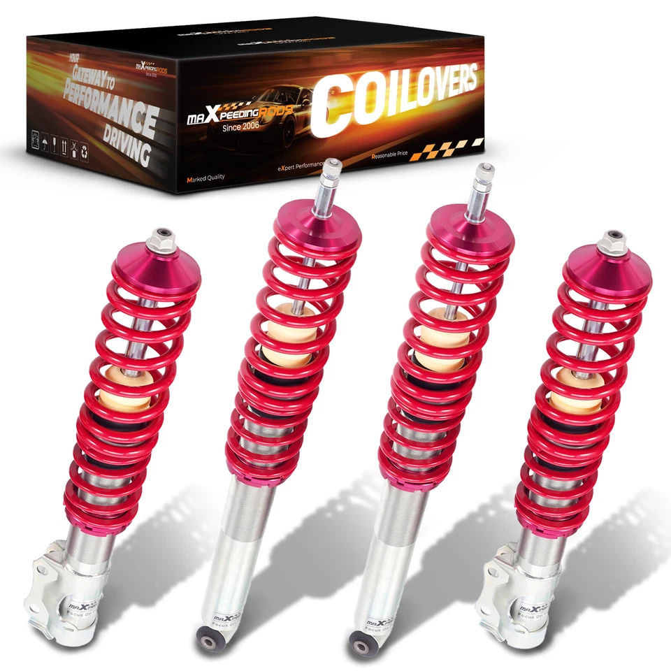 Kit Suspension Combine Fileté for VW Golf 2 III 3 1983-1998 19E 1H Vento Corrado - Immagine 2 di 4