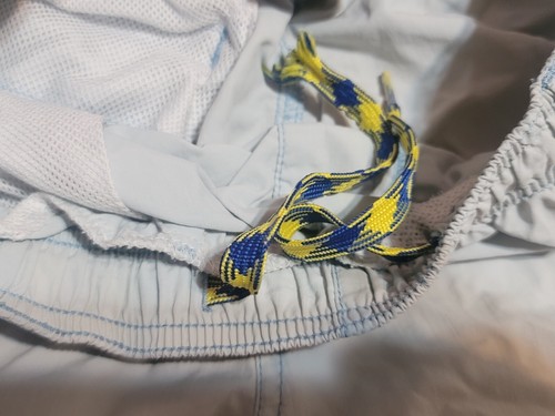 Boys AFTCO Fishing Swim Light Blue Trunks with Logo Shorts Size 28 READ!!! - Picture 4 of 5