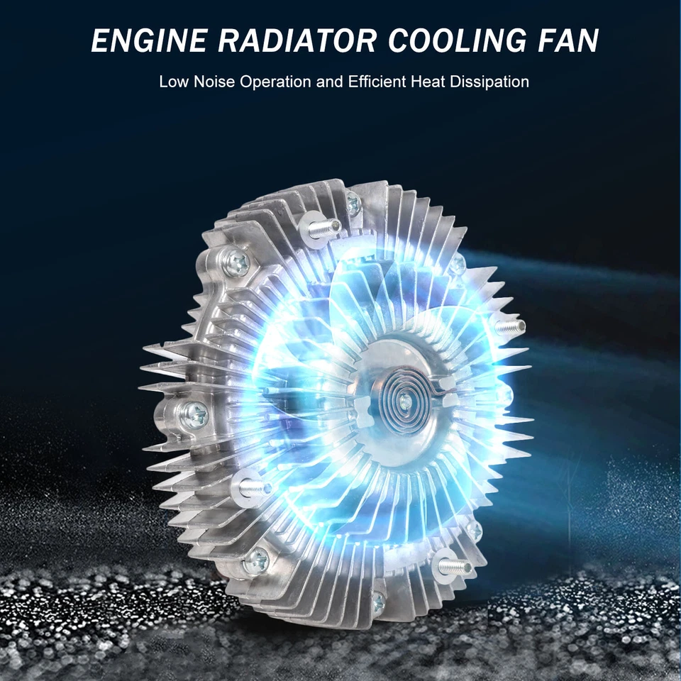 Embrague ventilador radiador para Toyota Tacoma 1995-2004 e Isuzu Rodeo 1995-1997 Foto 2 de 4