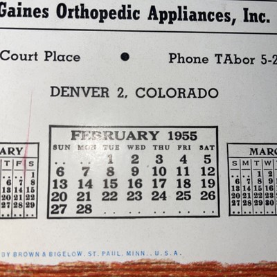 february-1955-calendar-chester-c-haddan-denver-colorado-advertisement-hillbilly-ebay